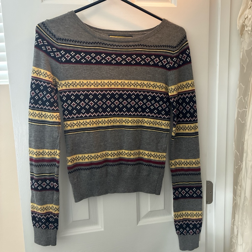 Prince & Fox thin fair isle sweater